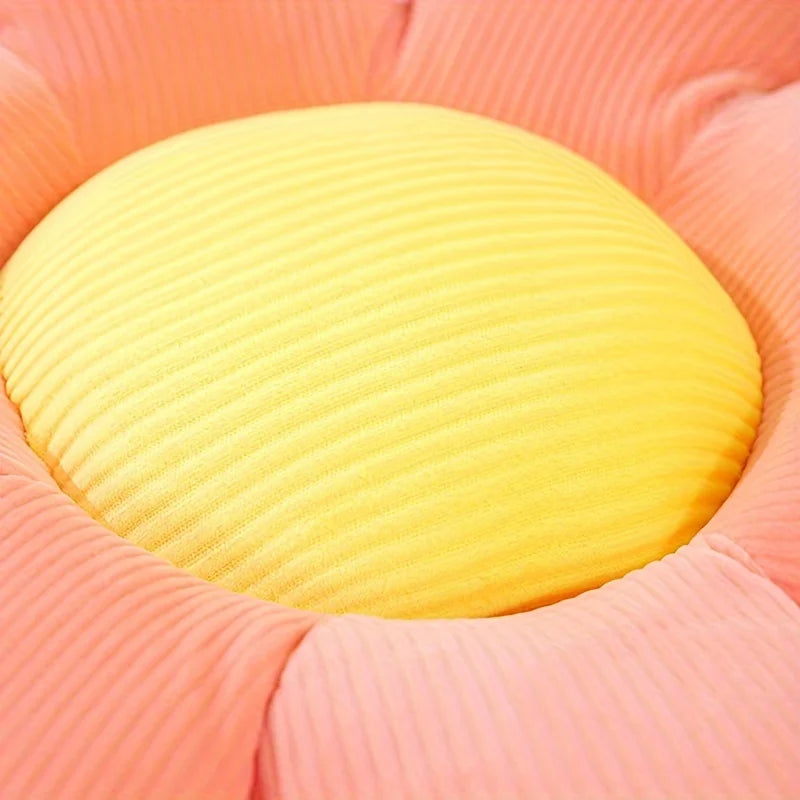 Coussin en tournesol