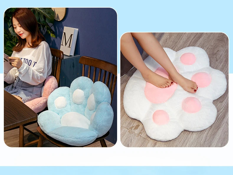 Coussin patte de chat