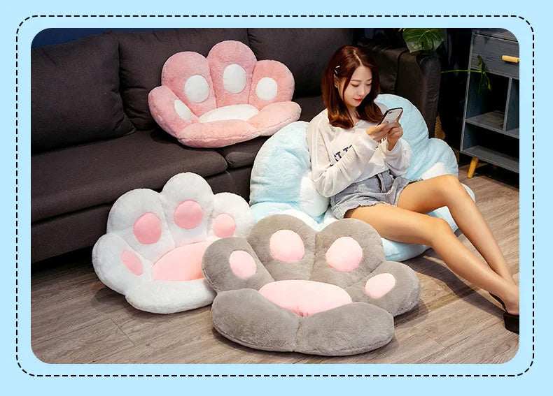Coussin patte de chat