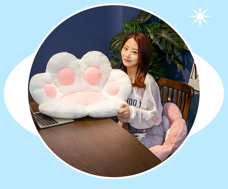 Coussin patte de chat