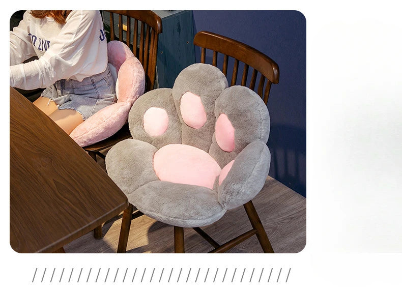 Coussin patte de chat