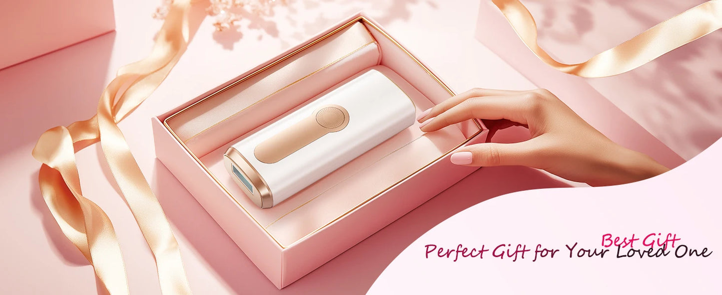 Épilateur laser IPL avec refroidissement par glace