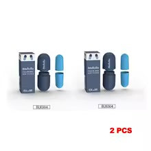 bouchons d'oreilles bleu