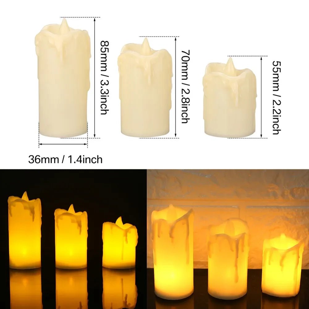 Bougies fondues LED édition limitée - Techni Tendresse
