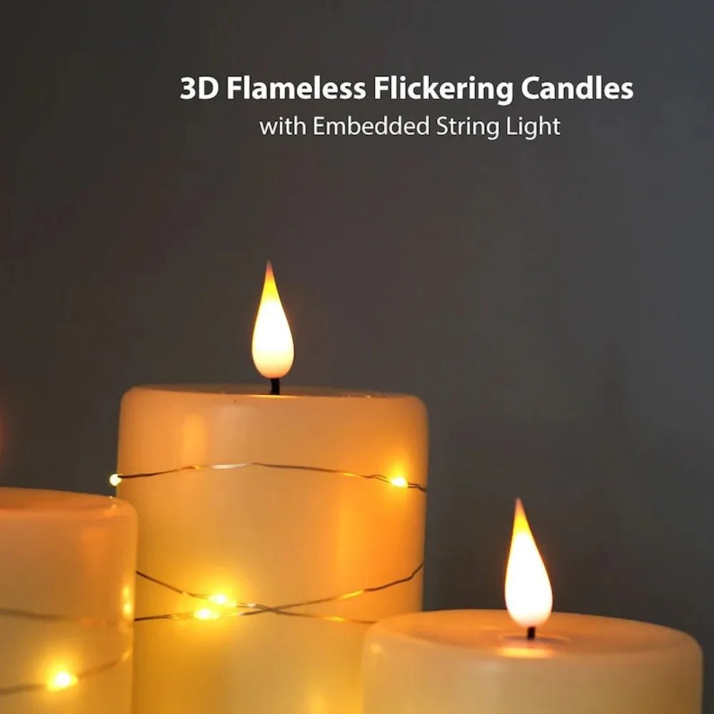 Bougies LED en fil - Techni Tendresse