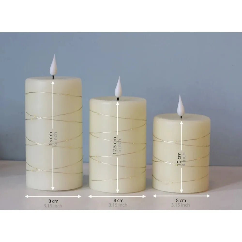 Bougies LED en fil - Techni Tendresse