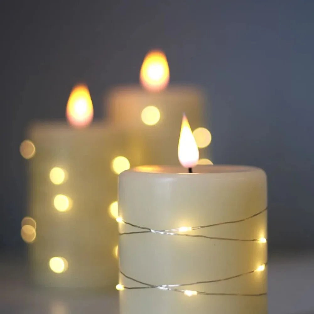 Bougies LED en fil - Techni Tendresse