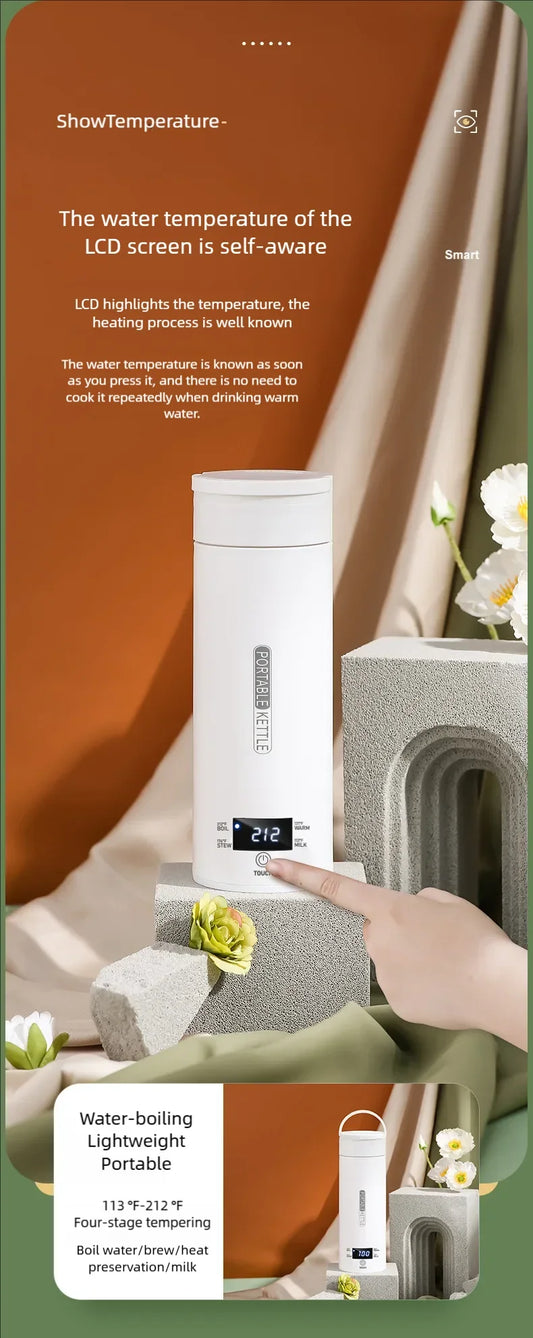 bouilloire electrique portative temperature