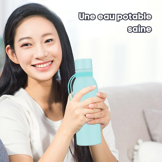 PurifyCup - Bouteille auto - purifiante - cliente heureuse
