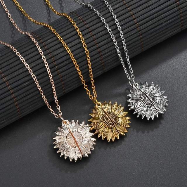 collier Sunshine Tournesol choix sur support