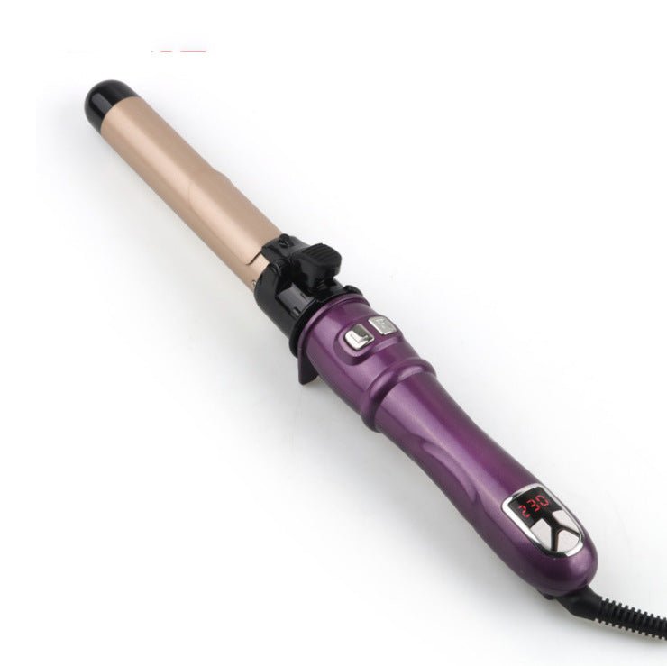 Fer à friser rotatif automatique violet exemplaire