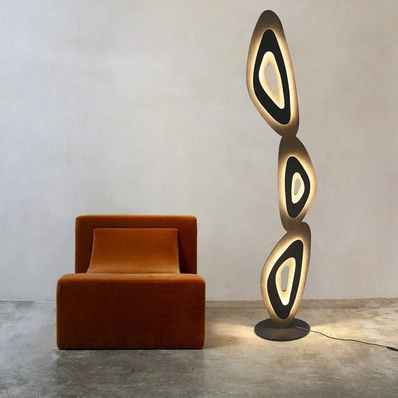 lamp assortie causeuse orange