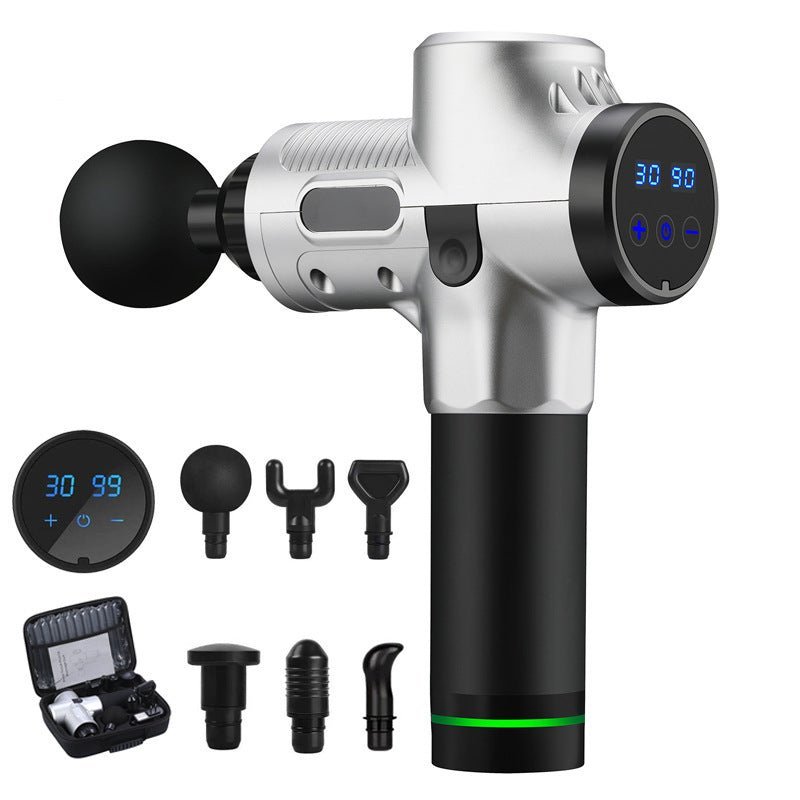 FlexiRelax - Le pistolet masseur argent