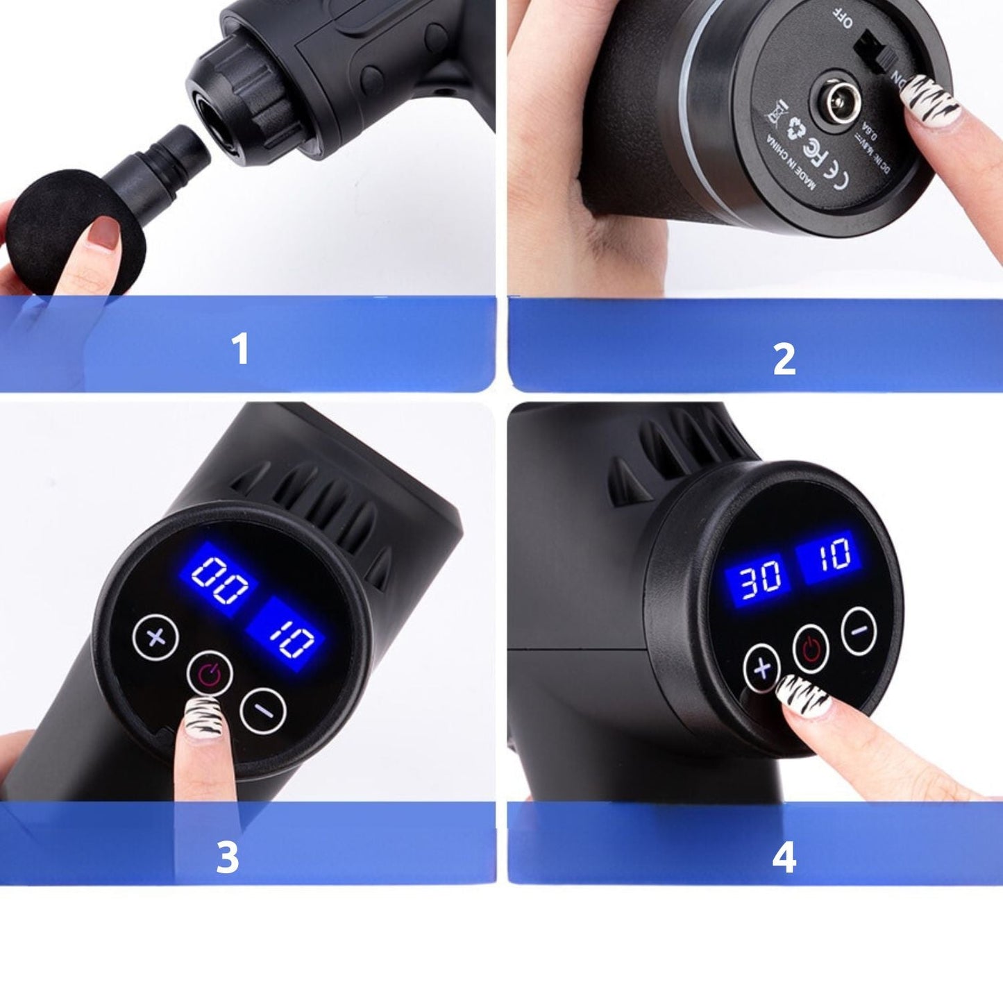 FlexiRelax - Le pistolet masseur caracteristiques
