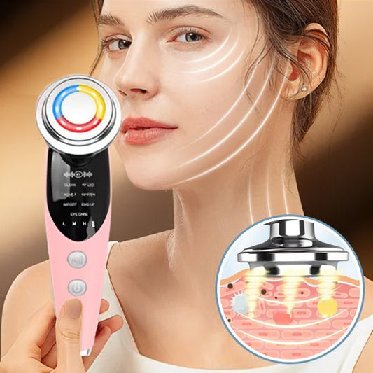 lifting pour visage rose instruction massage et effet peau