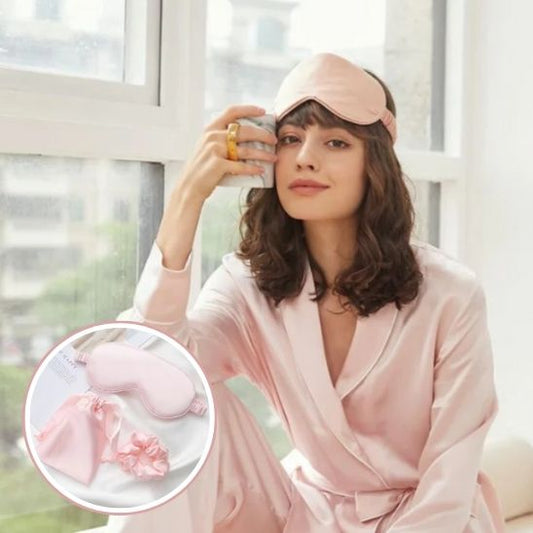 masque sommeil rose visage cafe kit coin