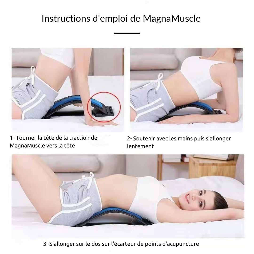masseur de Dos étapes