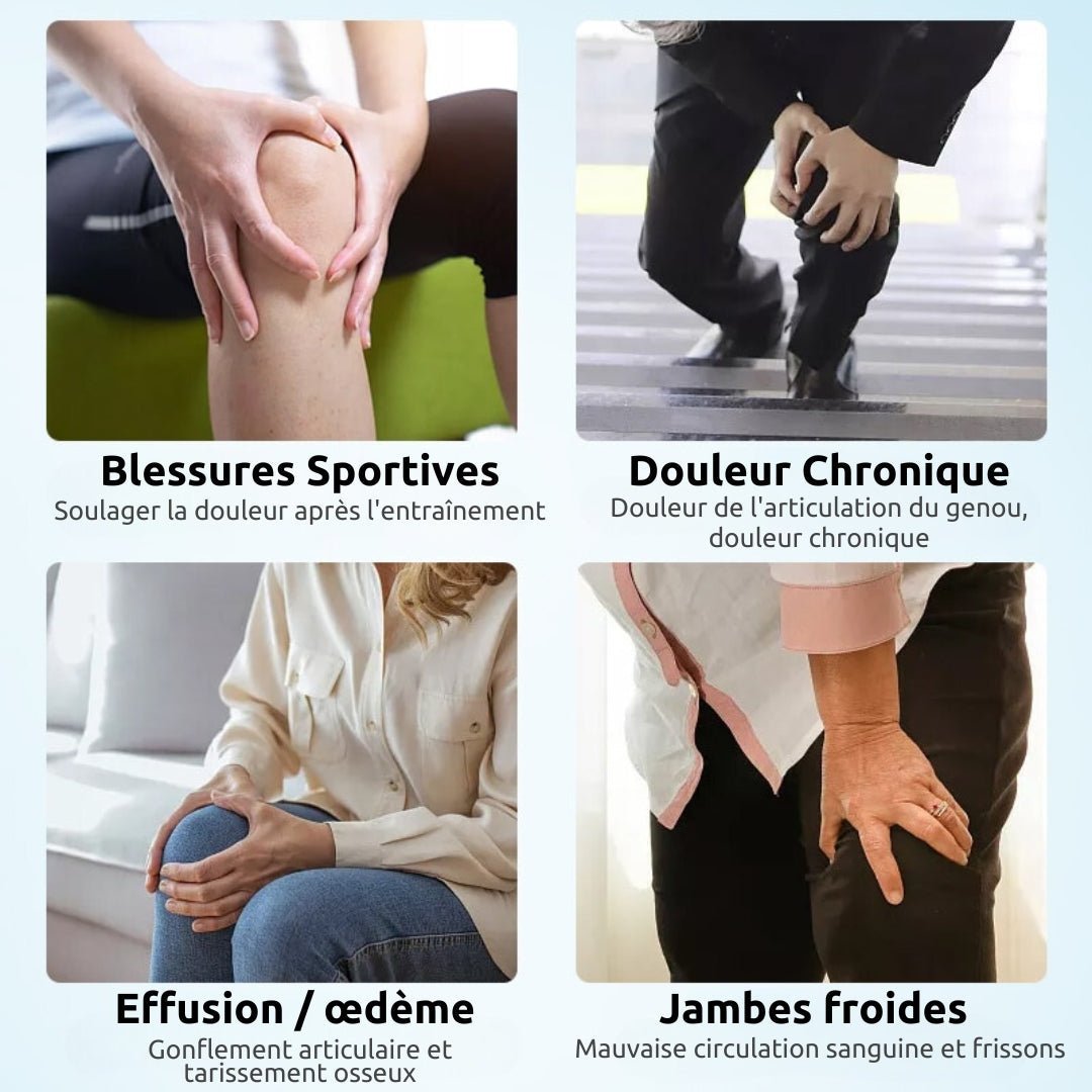 masseur pour genoux cibles