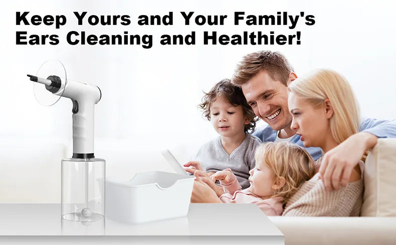 Nettoyeur d oreilles avec irrigation pour familles