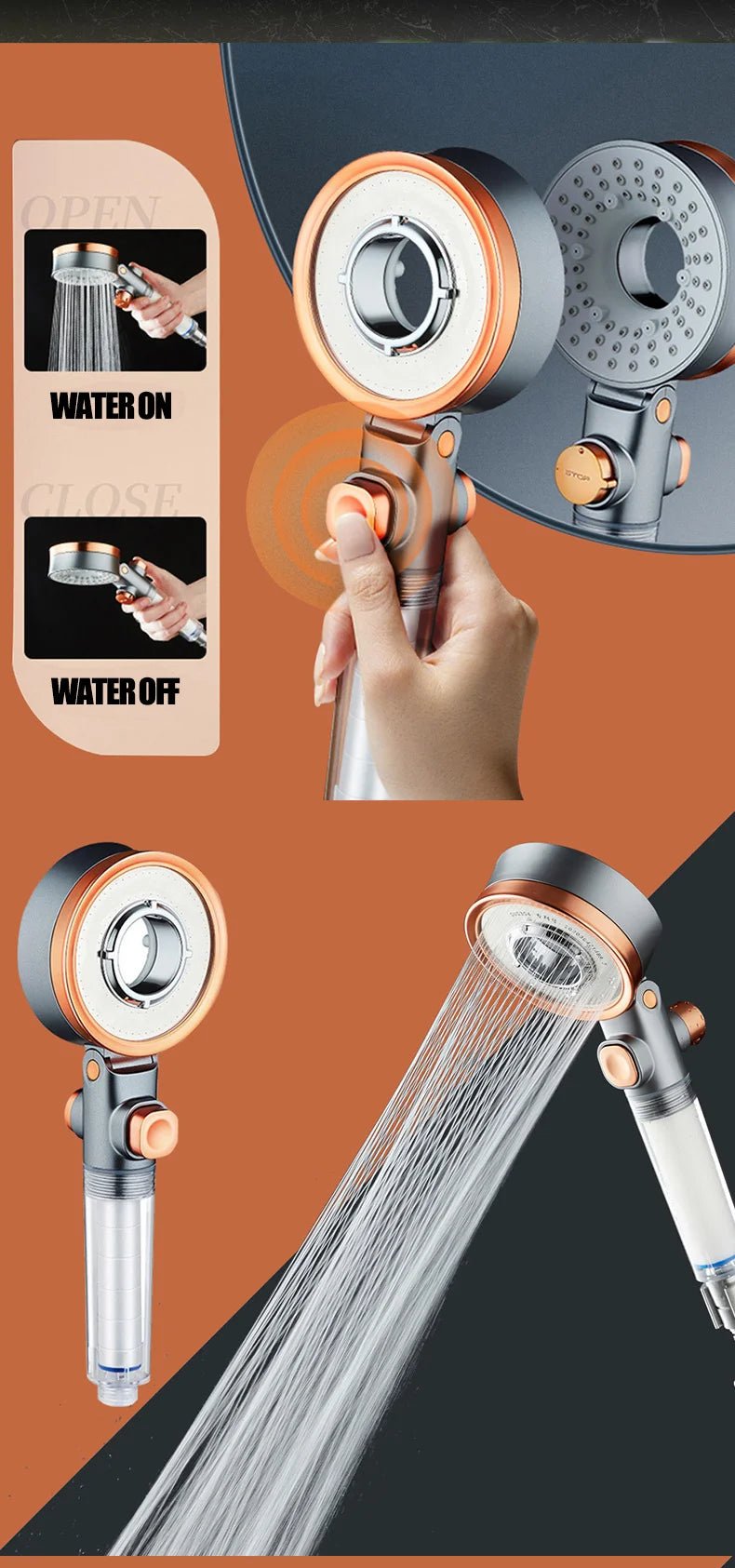 Pommeau de douche - Techni Tendresse