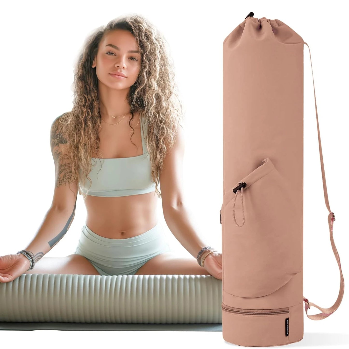 sac de transport pour yoga cliente contente