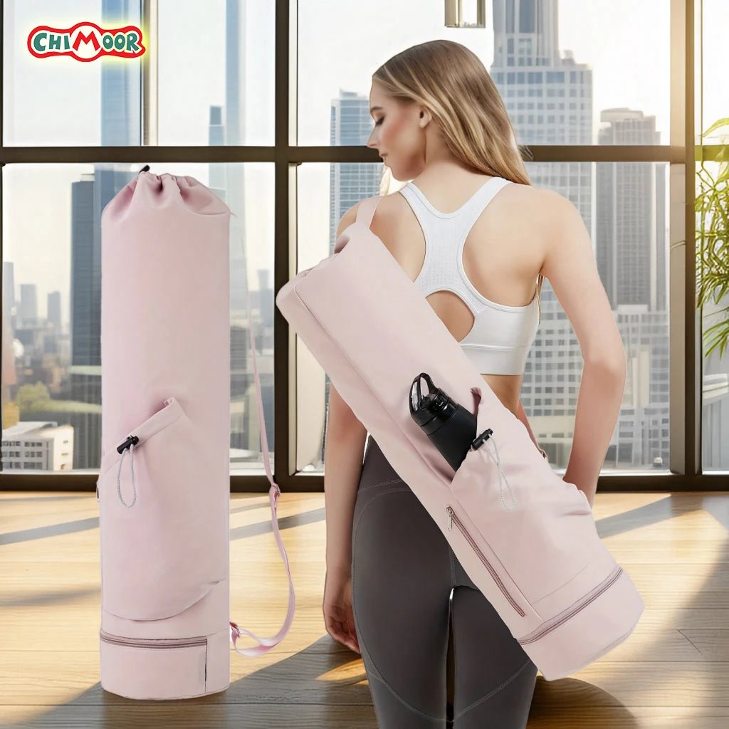 sac de transport pour yoga rose