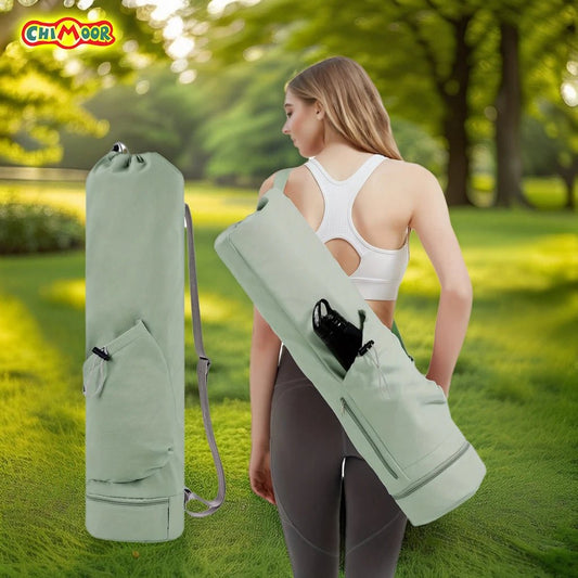 sac de transport pour yoga vert