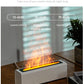 Humidificateur avec effet flamme intensite des sons