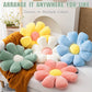 Coussin en tournesol
