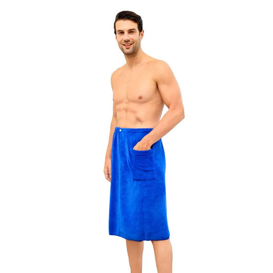 Serviette avec élastique pour hommes