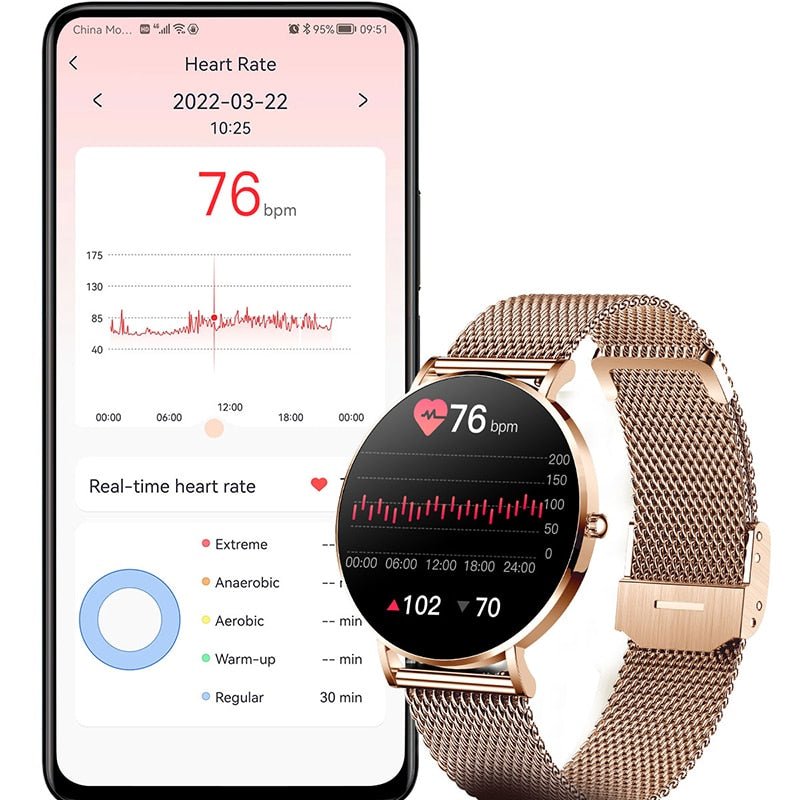 ActivChic - La Montre Connectée Élégante pour femme - Techni Tendresse