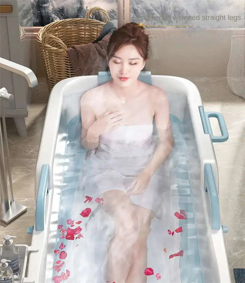 bain pliable et portatif cliente satisfaite