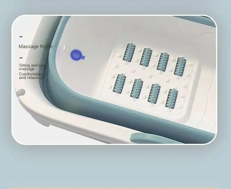 bain pliable et portatif massage roller