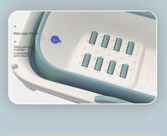 bain pliable et portatif massage roller