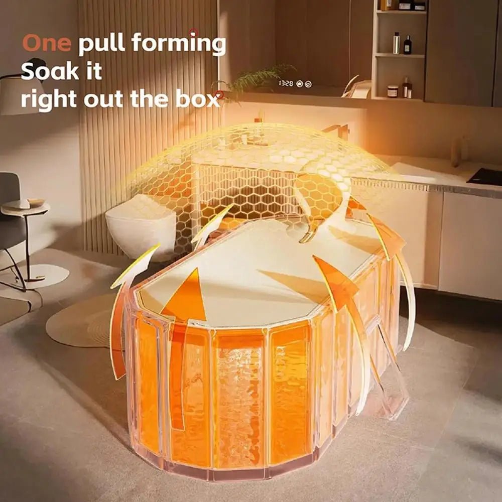 Bain pliable PVC distribution de la chaleur