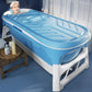 bain portatif cliente satisfaite