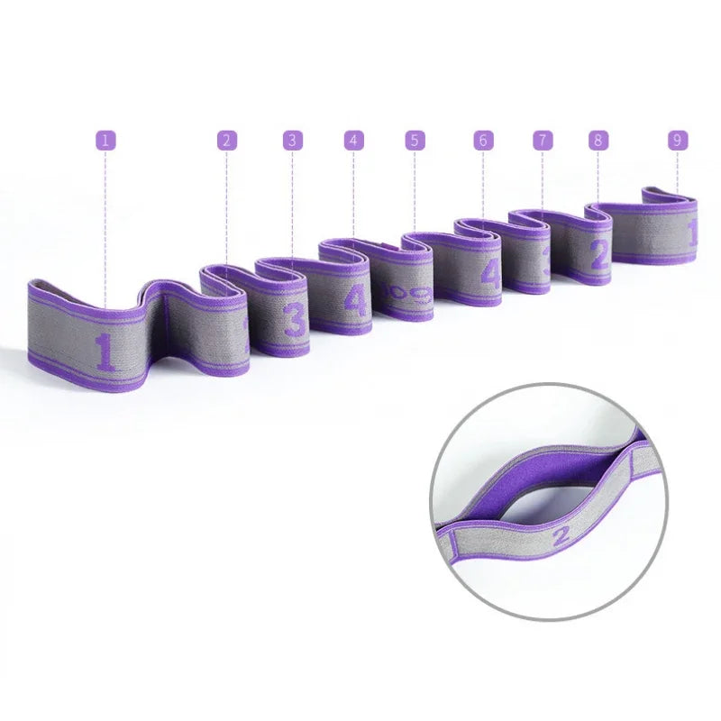 bande elastique a 8 anneaux foncees anneaux