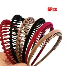 Bandeau denté couleurs unis