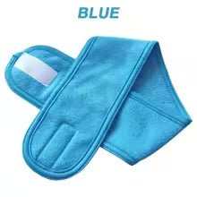 bandeau large en eponge bleu