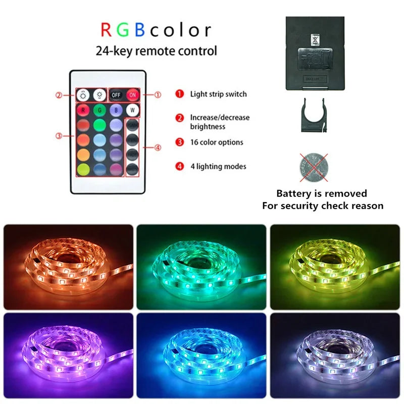 bandes-lumineuses-LED-USB-choix-de-couleurs