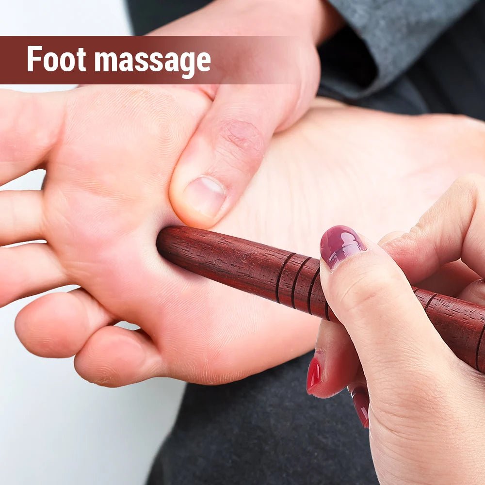 baton de massage thailandais pour les pieds exemple