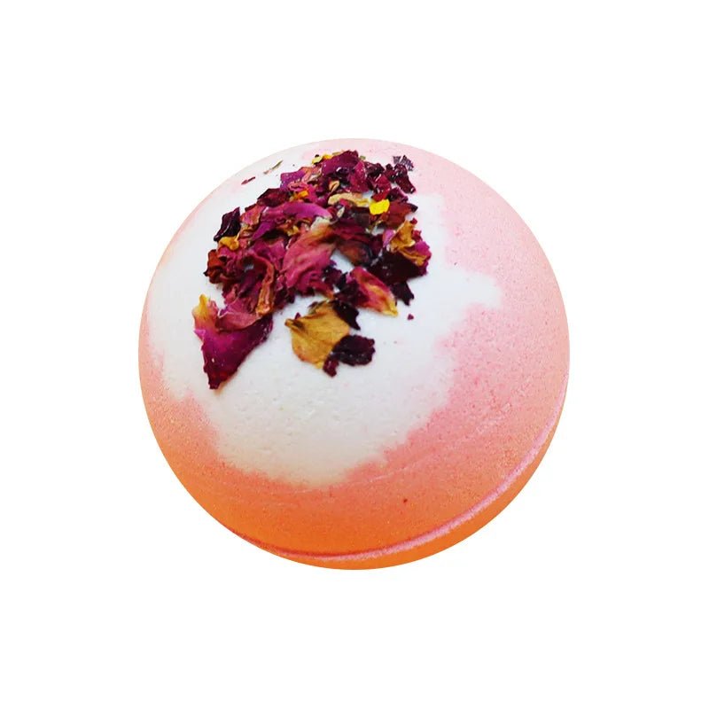 bombe aux huiles essentielles rose
