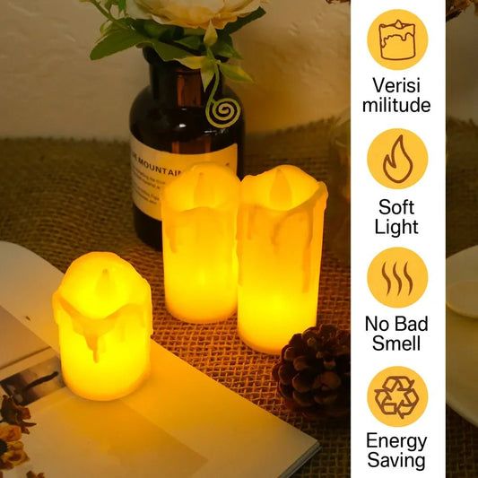 Bougies fondues LED édition limitée - Techni Tendresse