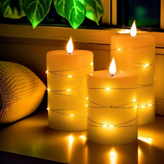 Bougies LED en fil - Techni Tendresse
