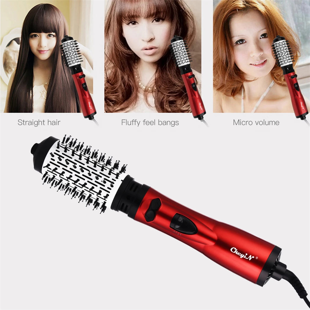 brosse et seche-cheveux rotatif styles coiffures possibles