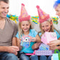 Caméra HD cadeau anniversaire de jumelles jumelles contentes