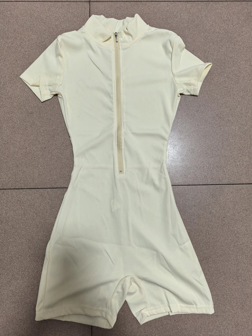 Combinaison de yoga à manches courtes - Techni Tendresse