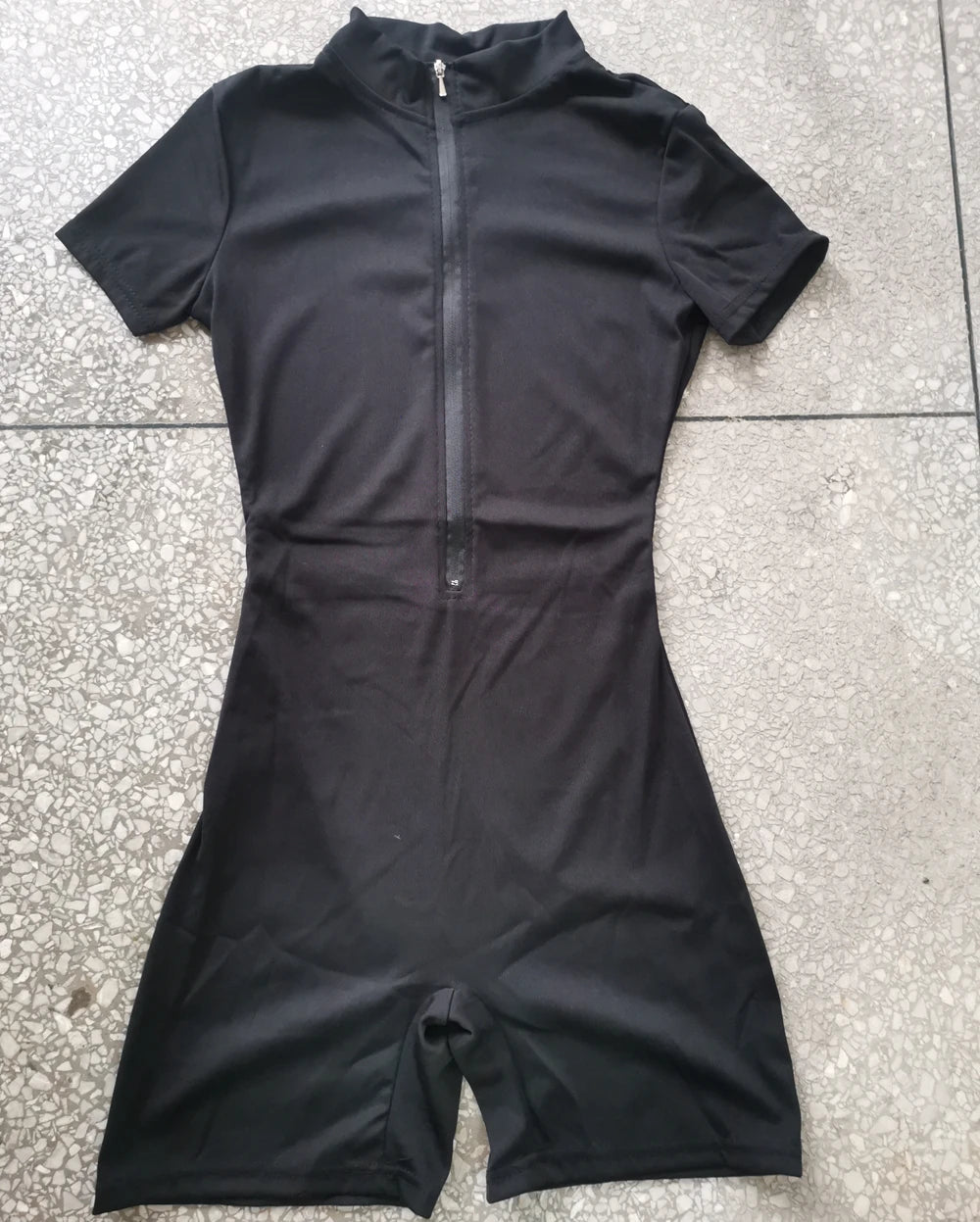 Combinaison de yoga à manches courtes - Techni Tendresse