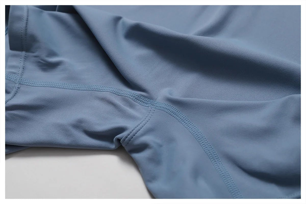 Combinaison de yoga opaque à manches courtes - Techni Tendresse