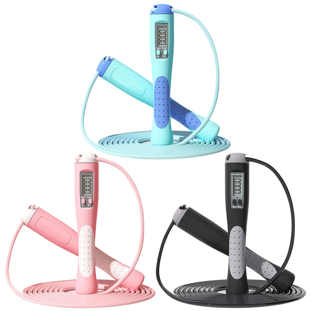 corde a sauter numerique avec compteur couleurs